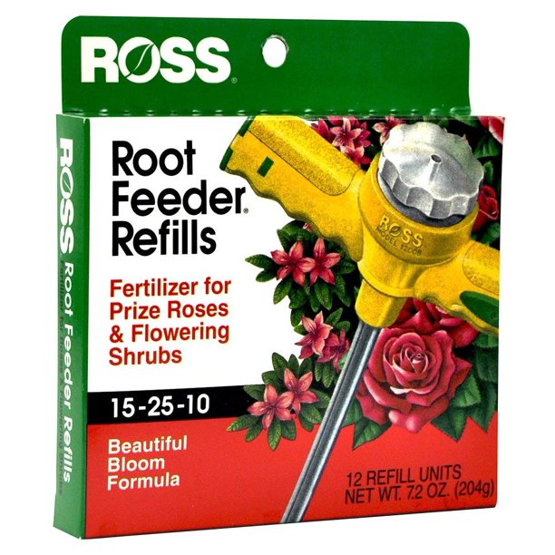 Ross Rose & Flowering Shrubs Fertilizer Refills Root Feeder, 152510