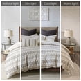 thumbnail image 2 of Full/Queen Cotton Jacquard Duvet Cover Mini Set, 2 of 4