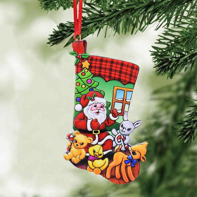 Colgante de árbol de Navidad personalizado, artesanía de resina familiar para mascotas, adorno colgante de resina para decoración del hogar