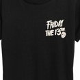 thumbnail image 3 of Youre All Doomed - Women's Short Sleeve Graphic T-Shirt - Friday The 13Th, 3 of 5