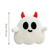 thumbnail image 3 of Cute Devil Ghost Plush Doll, Halloween Stuffed Toy Soft Throw Pillow, Sofa Bedroom Holiday Decoration Gift for Kids Adults, 3 of 7