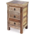 thumbnail image 1 of Beaumont Lane Commode d'Appoint Rustique Côtière Moderne en Bois Multicolore, 1 of 8