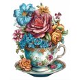 thumbnail image 1 of Diamond Painting 5D DIY Kit completo de flores de taladro redondo Decoración del hogar (ZQ128) Hugtrwg Para estrenar, 1 of 9