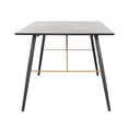 thumbnail image 2 of Mesa Comedor Desayunador 160x90cm Mundo In  Antecomedor Luxo Negro, 2 of 8