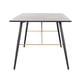 thumbnail image 2 of Mesa Comedor Desayunador 160x90cm Mundo In  Antecomedor Luxo Negro, 2 of 8