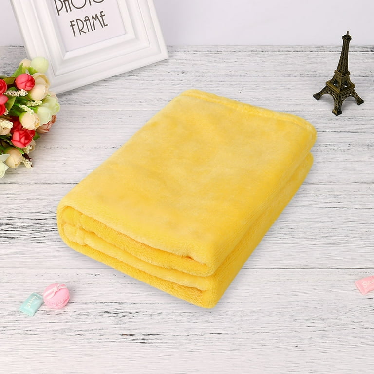 Yellow discount blanket walmart