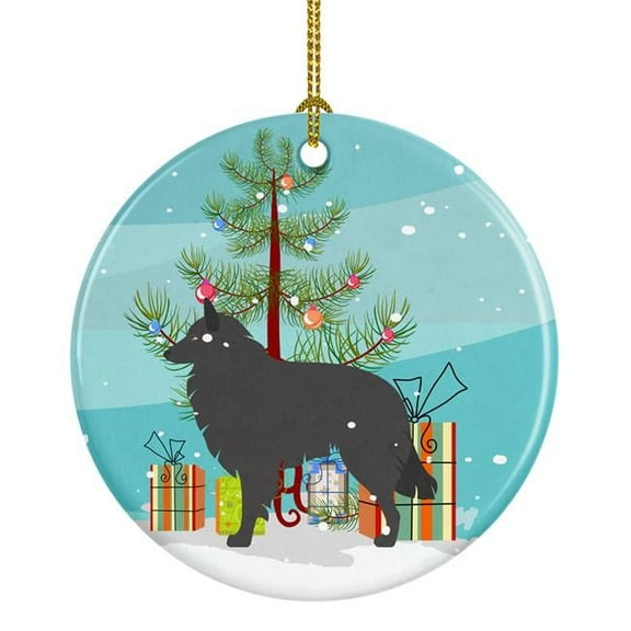Carolines Treasures BB8463CO1 Groenendael Belgian Shepherd Christmas Ceramic Ornament