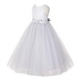 thumbnail image 2 of Ekidsbridal Lace Tulle Tutu Flower Girl Dress Formal Evening Gown Wedding Reception Birthday Party Social Event 188 10, 2 of 3