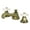 Antique Brass, variant on Kingston Brass KS4465PX 8 in. Widespread Bathroom Faucet, Oil Rubbed Bronze
