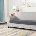 thumbnail image 2 of CHUN YI 1 Piece Cushion Cover Spandex Stretch Textured Grid Box Cushion Seat Slipcover, 2 of 6