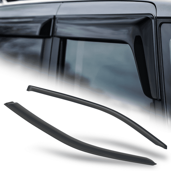 M-AUTO 2Pcs Smoke Window Visor Shade Vent Wind Rain Deflector for 1995 1996 1997 1998 1999 2000 2001 2002 2003 2004 2005 Pontiac Sunfire 2-DR