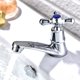 thumbnail image 3 of Chrome Twin Basin & Sink Taps Hot And Cold Pair Tap Traditional Water Faucet, 3 of 10