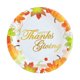 thumbnail image 2 of Platos de Papel Desechables para Acción de Gracias | Vajilla Redonda para Fiestas de Otoño con Estampado de Calabaza y Hojas de Arce | Platos Resistentes E Impermeables de 18 y 23 Cm para Reuniones O, 2 of 6