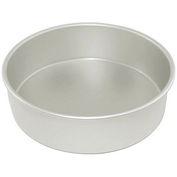 Fat Daddio's Round Cake Pan Solid Bottom 8"x2"