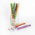 thumbnail image 4 of Fusion Select Crystal Rock Candy Sticks - Sweet Hard Sugar Lollipop Snacks with Strong Flavors - 12 Assorted Extra Large, Individually Wrapped Candies - Colored Buffet Treats & Party Favors for Kids, 4 of 6