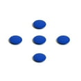 thumbnail image 2 of Audio-Visual Direct High Powered Magnets for Glass Dry-Erase Boards, Set of 5 Blue, 2 of 3
