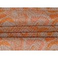 thumbnail image 5 of oneOone Velvet Orange Fabric Abstracts Craft Projects Decor Fabric Printed By The Yard 58 Inch Wide, 5 of 5
