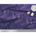 thumbnail image 2 of Soimoi Rayon Fabric Floral & Paisley Print Sewing Fabric Yard 56 Inch Wide, 2 of 3
