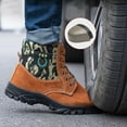 thumbnail image 6 of Xmyrz Mens Waterproof Snow Boots Skid Resistant Skin-Friendly Outgoing Work Shoes Wide Calf Boots Winter Boots Mens Shoes, 6 of 8