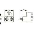 thumbnail image 2 of Sea Dog Resettable Circuit Breaker without Cover, 40 Amp, 12 or 24V, 2 of 2