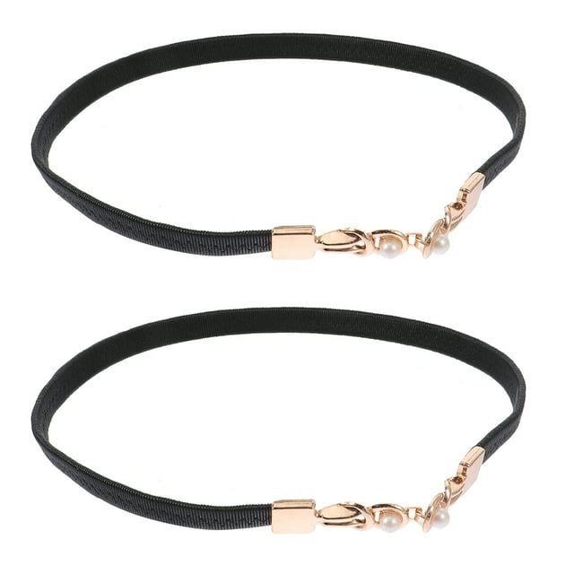 2pcs Cinturones decorativos de moda Cinturones de cintura de moda Cinturones de moda Chaqueta Elástica Cinturón de la cintura