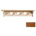 thumbnail image 2 of Little Colorado  Heart Peg Shelf in Honey Oak, 2 of 2