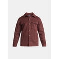 thumbnail image 5 of George Men's and Big Men's Knit Shacket with Microfleece Lining, Midweight, Sizes S-3XL, 5 of 5