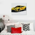 thumbnail image 3 of PRATYUS Car Poster Supercar Posters Car Wall Art Muscle Car Posters Car Canvas Wall Art Car Pictures Car Wall Decor RoomUnframe-style 20x16 Inch, 3 of 3