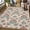 Multi, variant on GlowSol 5' x 7' Vintage Paisley Print Rug Washable Area Rugs for Living Room Bedroom Non Slip Low Pile Rug, Multi