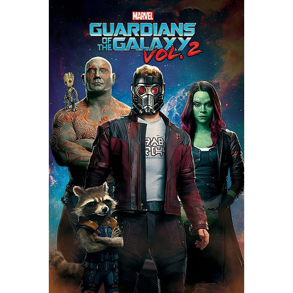 Guardians Of The Galaxy Vol. 2 - Movie (Characters In Space) (Size: 24" X 36")
