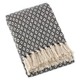 thumbnail image 1 of SARO LIFESTYLE Sevan Collection Couverture en Coton Doux, 50 x 60 Po, Naturel, 1 of 1