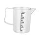 thumbnail image 4 of Vaso medidor grueso, recipiente para líquidos transparente con en forma de V, cilindro graduado, utensilios de cocina para hornear café, 4 of 9