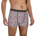 thumbnail image 5 of Mens Underwear, Paisley Pattern No.90112 Sexy Mens Underwear Boxer Briefs, Breathable Boxer Briefs for Men, 5 of 5