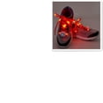 thumbnail image 3 of Cordones LED de nailon, 3 modos de cordones iluminados para favores de fiesta Baile hip-hop Ciclismo Senderismo Patinaje (rojo) Feliz Sencillez, 3 of 4