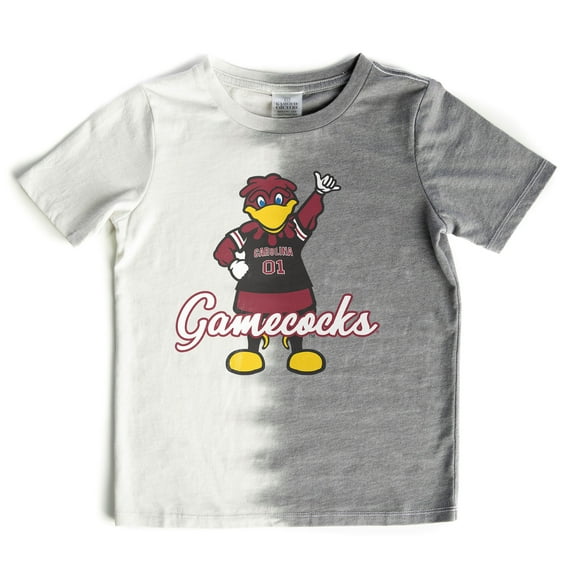 Girls Youth Gameday Couture  Gray South Carolina Gamecocks Pacesetter T-Shirt