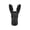 Black, variant on Silicone Breathing Fitness Exercise Equipment Portable Throat Adjustable Resistance Breathing Exercise Device