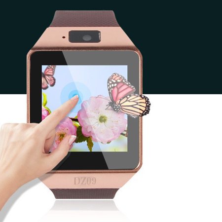 dz09 silver smartwatch