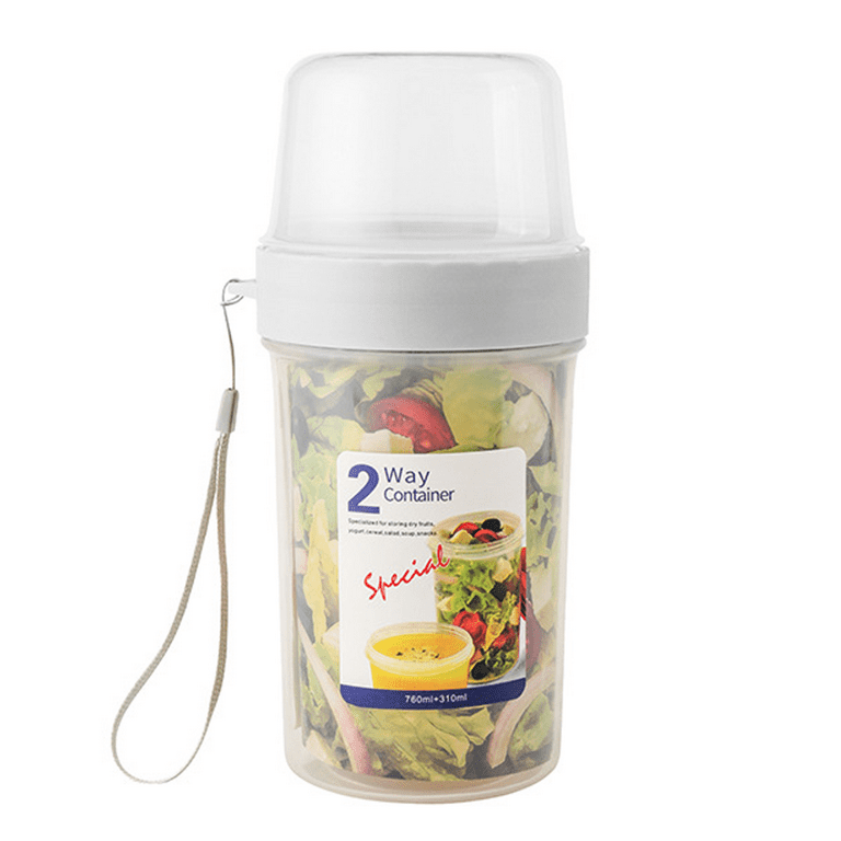 Breakfast On The Go Cup, To Go Yogurt Cup With Topping Cereal Cup