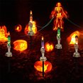 thumbnail image 4 of Las velas de Halloween iluminan la decoración del hogar solar 6 piezas para la fiesta en el jardín, 4 of 9