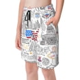 thumbnail image 5 of PAYOHTO USA Popular Symbols Landmarks Boys Swim Trunks Quick Dry Beach Boardshorts for Teen Boys Bathing Suit Swimwear for Boys, 5 of 7