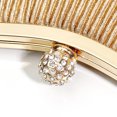 thumbnail image 4 of Bolso De Embrague De Noche Bolso de mano de noche para mujer, bolso de mensajero con cadena de diamantes de imitación, monedero brillante (dorado) Tmvgtek Para Estrenar, 4 of 9