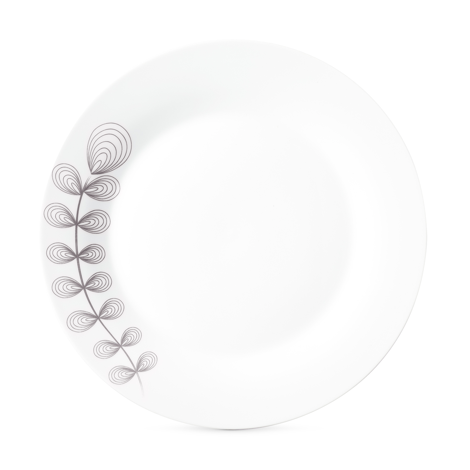 April Floral Collection Taupe 12-Piece Porcelain Dinnerware Set, Walmart Exclusive - image 5 of 5