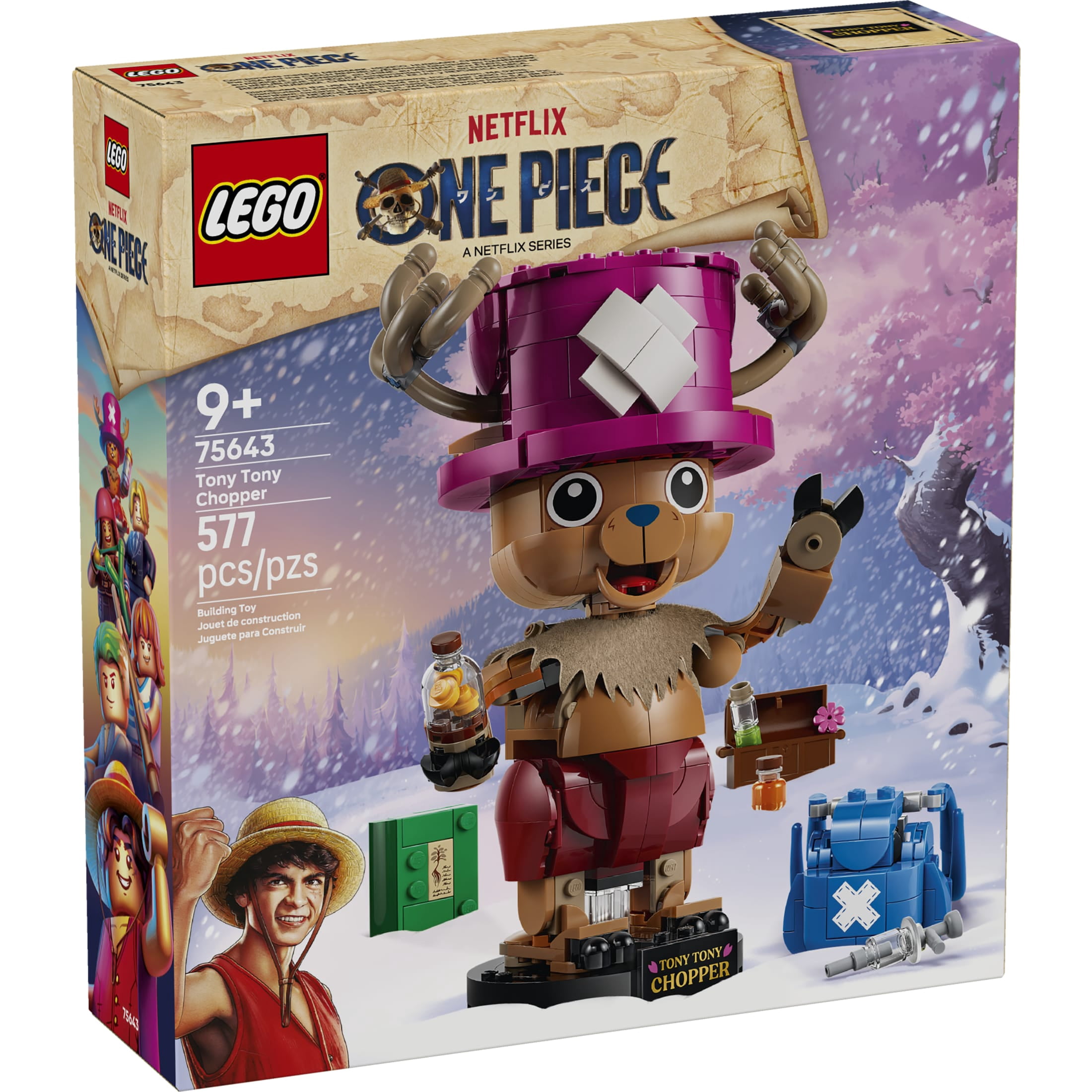 LEGO ONE PIECE Tony Tony Chopper - Building Toy for Boys & Girls