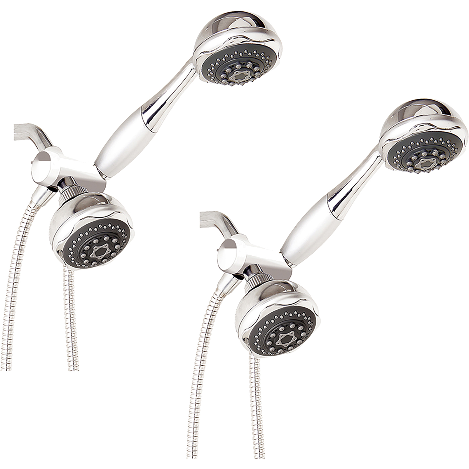 Bath Bliss 5Function Spa Shower Head Set, 2 pack