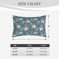 thumbnail image 4 of Rateoe Surf Shark Pattern Pillow Covers with Invisible Zipper(Pillows are not Included) Standard Pillowcases-20"x30", 4 of 6