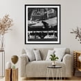 thumbnail image 4 of Historic Framed Print, Huge floor beams at 35th story of Metropolitan Tower - looking down on Madison Square and Fifth Ave. Hotel, New York, U.S.A., 17-7/8" x 21-7/8", 4 of 9