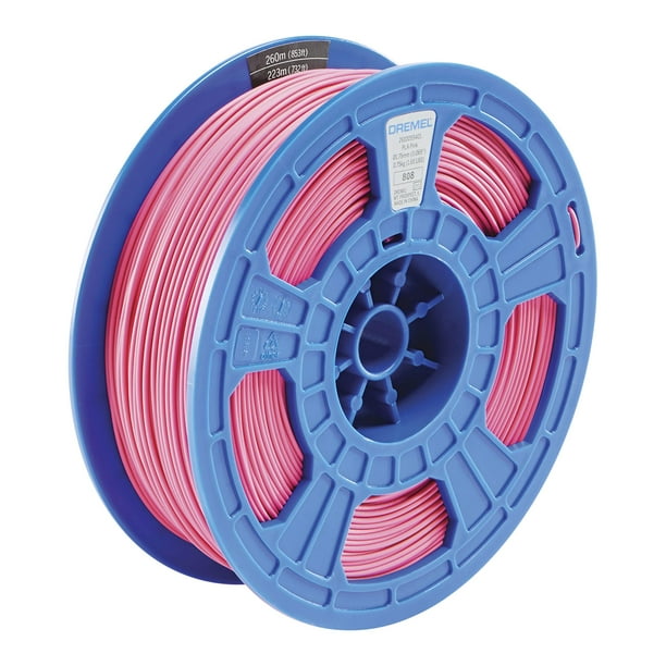 Filamento para impresora 3D Dremel DigiLab PLA-PIN-01 de 1,75 mm, color rosa