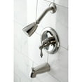 thumbnail image 2 of Kingston Brass KB538AL Tub and Shower Faucet, Brushed Nickel, 2 of 5