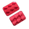 thumbnail image 3 of SPRING PARK 3D Silicone Molds, Non-Stick Candy Cake Chocolate Jelly Baking mold Trays for Party Xmas Gift, with Shape of Christmas Tree, 3 of 7