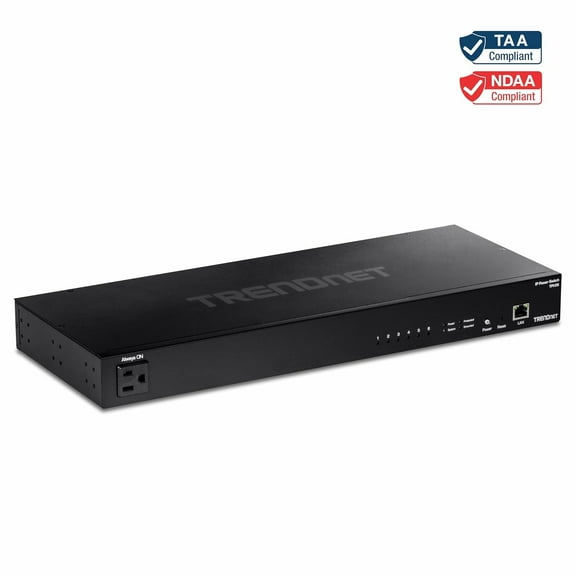 TRENDnet TPI-06, 6-Outlet Managed Rackmount Power Distribution Unit